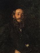 llya Yefimovich Repin Portrait of painter Nikolai Nikolayevich Ghe china oil painting artist